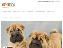 Tablet Screenshot of petlandpickerington.com